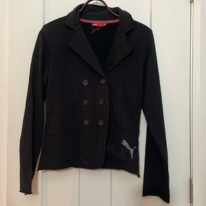 Puma Black Sweater Blazer (M)